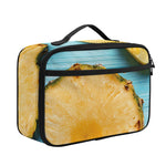 Sliced Pineapple Print Portable Lunch Bag