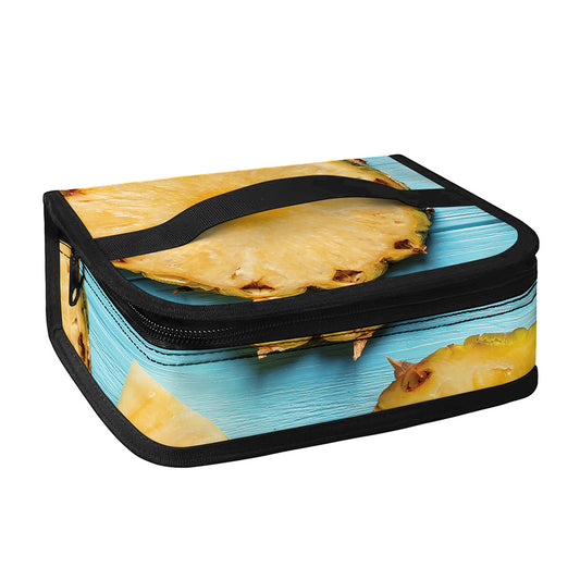 Sliced Pineapple Print Small Lunch Bag