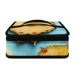 Sliced Pineapple Print Small Lunch Bag