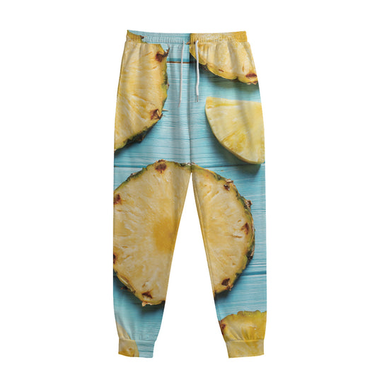 Sliced Pineapple Print Sweatpants