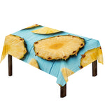 Sliced Pineapple Print Tablecloth