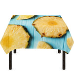 Sliced Pineapple Print Tablecloth