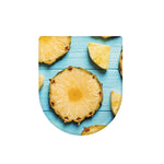 Sliced Pineapple Print Toilet Lid Cover