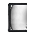 Sliver And White Yin Yang Print Trifold Wallet