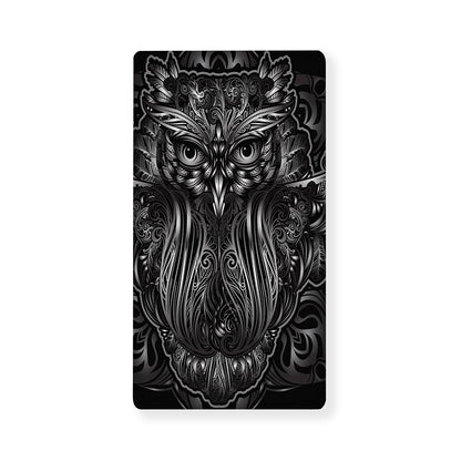 Sliver Spiritual Owl Print Baby Crib Sheet