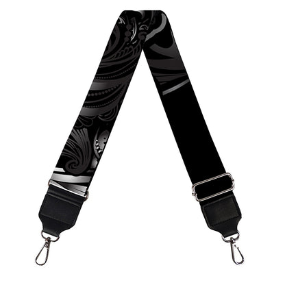 Sliver Spiritual Owl Print Bag Strap