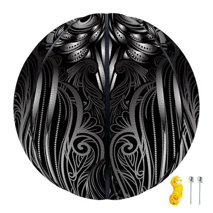 Sliver Spiritual Owl Print Basketball