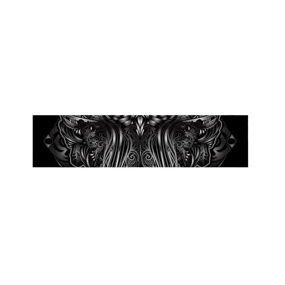 Sliver Spiritual Owl Print Bed Runner