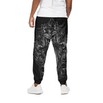 Sliver Spiritual Owl Print Cotton Pants