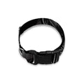 Sliver Spiritual Owl Print Dog Collar