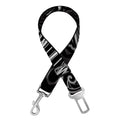 Sliver Spiritual Owl Print Dog Seat Belt