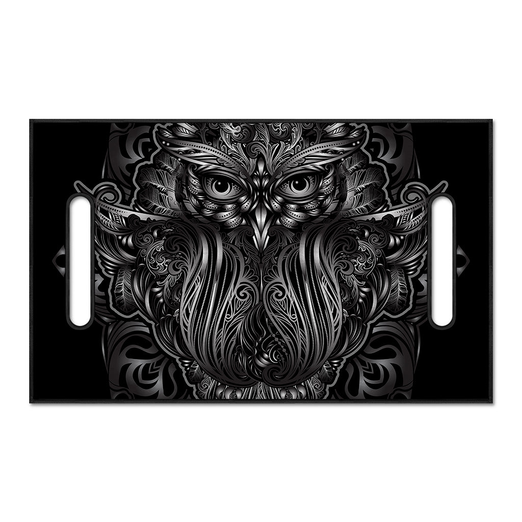 Sliver Spiritual Owl Print Golf Cart Seat Cover