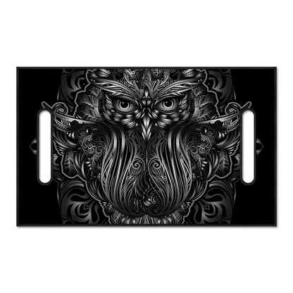 Sliver Spiritual Owl Print Golf Cart Seat Cover