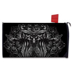 Sliver Spiritual Owl Print Mailbox Cover