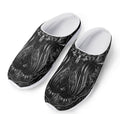 Sliver Spiritual Owl Print Mesh Casual Shoes