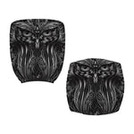 Sliver Spiritual Owl Print Office Chair Cover