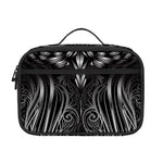 Sliver Spiritual Owl Print Portable Lunch Bag