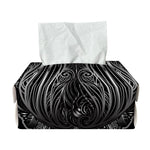 Sliver Spiritual Owl Print Rectangle Tissue Box Cover