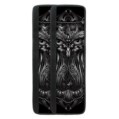 Sliver Spiritual Owl Print Refrigerator Handle Covers