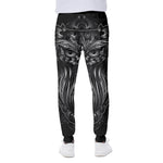 Sliver Spiritual Owl Print Scuba Joggers