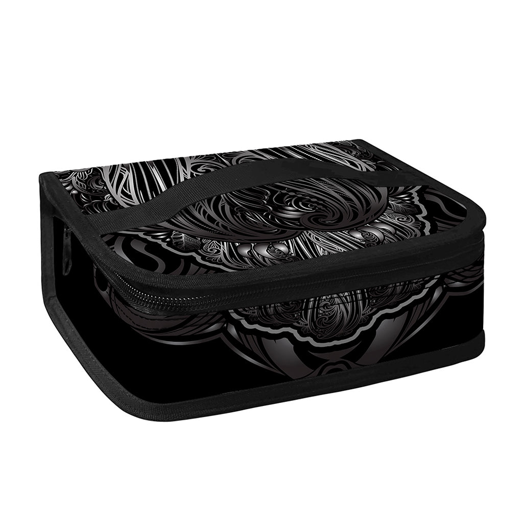 Sliver Spiritual Owl Print Small Lunch Bag