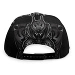 Sliver Spiritual Owl Print Snapback Cap