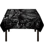 Sliver Spiritual Owl Print Tablecloth