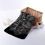 Sliver Spiritual Owl Print Towel