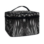 Sliver Spiritual Owl Print Travel Makeup Bag