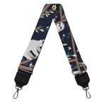 Sloth Family Pattern Print Bag Strap