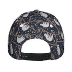 Sloth Family Pattern Print Baseball Cap