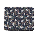 Sloth Family Pattern Print Bifold Wallet