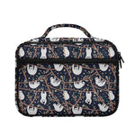 Sloth Family Pattern Print Briefcase Bible Bag