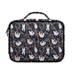Sloth Family Pattern Print Briefcase Bible Bag