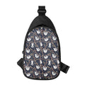 Sloth Family Pattern Print Sling Bag