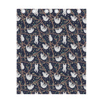 Sloth Family Pattern Print Curtain