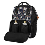 Sloth Family Pattern Print Diaper Bag