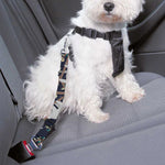 Sloth Family Pattern Print Dog Seat Belt