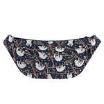 Sloth Family Pattern Print Fanny Pack