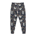 Sloth Family Pattern Print Jogger Pants