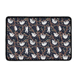 Sloth Family Pattern Print Kitchen Mat