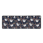 Sloth Family Pattern Print Long Kitchen Mat