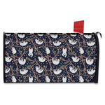 Sloth Family Pattern Print Mailbox Cover