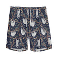 Sloth Family Pattern Print Men's Athletic Shorts