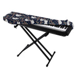 Sloth Family Pattern Print Piano Keyboard Cover