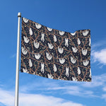 Sloth Family Pattern Print Polyester Flag
