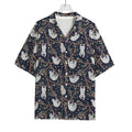 Sloth Family Pattern Print Rayon Hawaiian Shirt