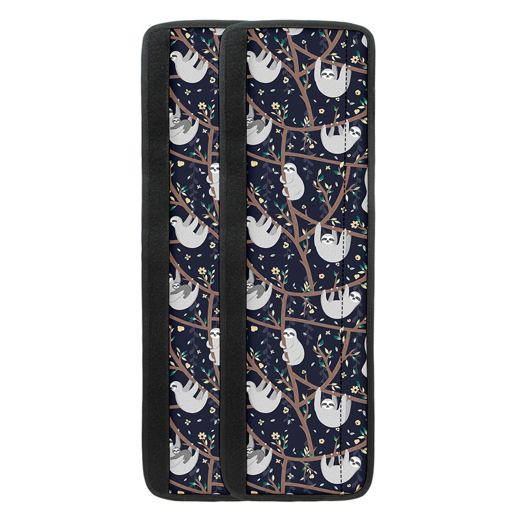 Sloth Family Pattern Print Refrigerator Handle Covers