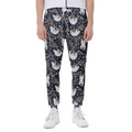 Sloth Family Pattern Print Joggers