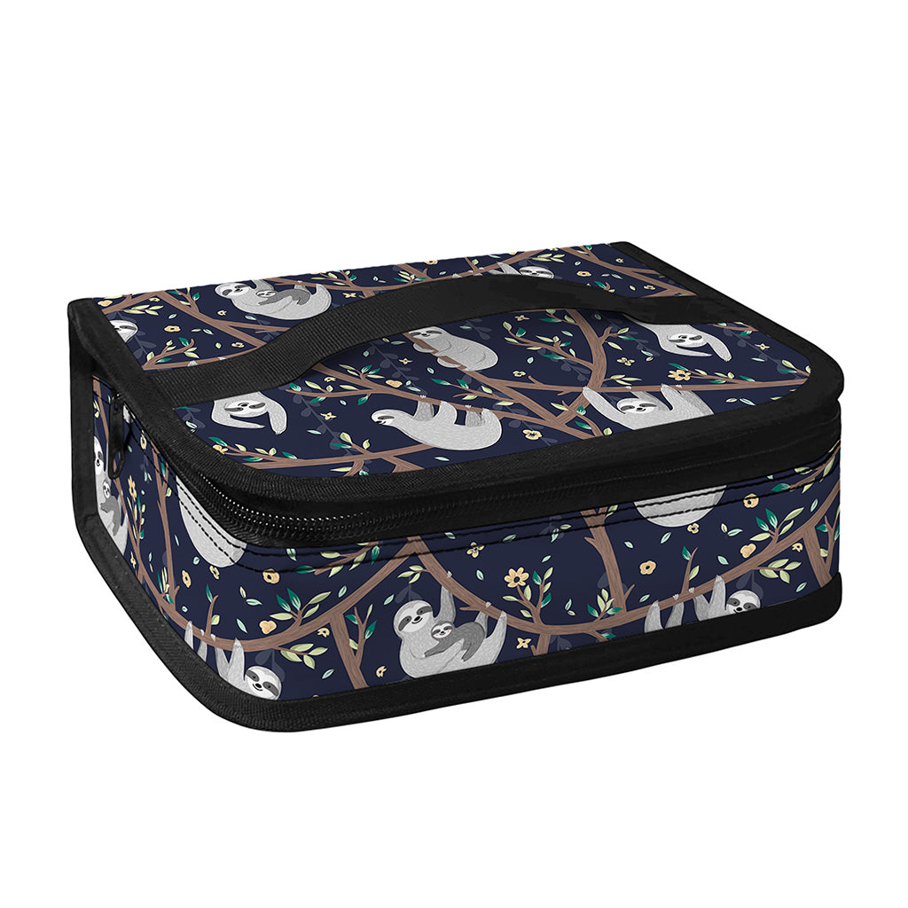 Sloth Family Pattern Print Small Lunch Bag